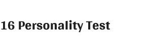 16 Personality Test